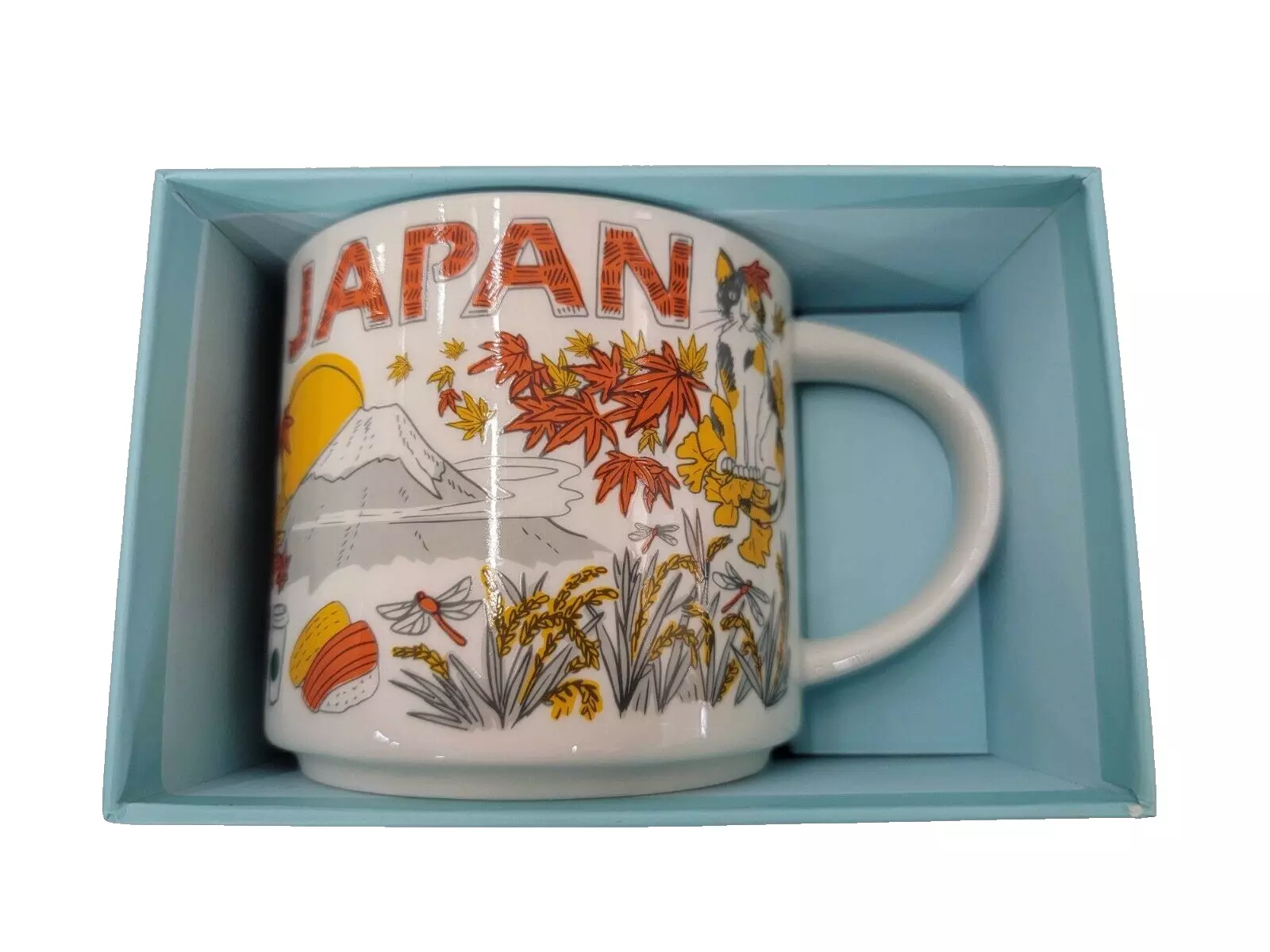 thumbnail interactive-video image 1 of Starbucks Japan Been There Series - Japan National Mug, 414ml (2022) 1 of 3