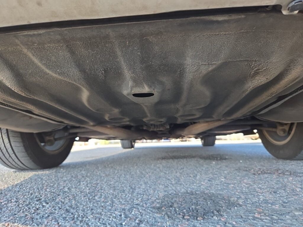 2004 Lexus LS430 Silver on Black Rear Underside TaninJDM