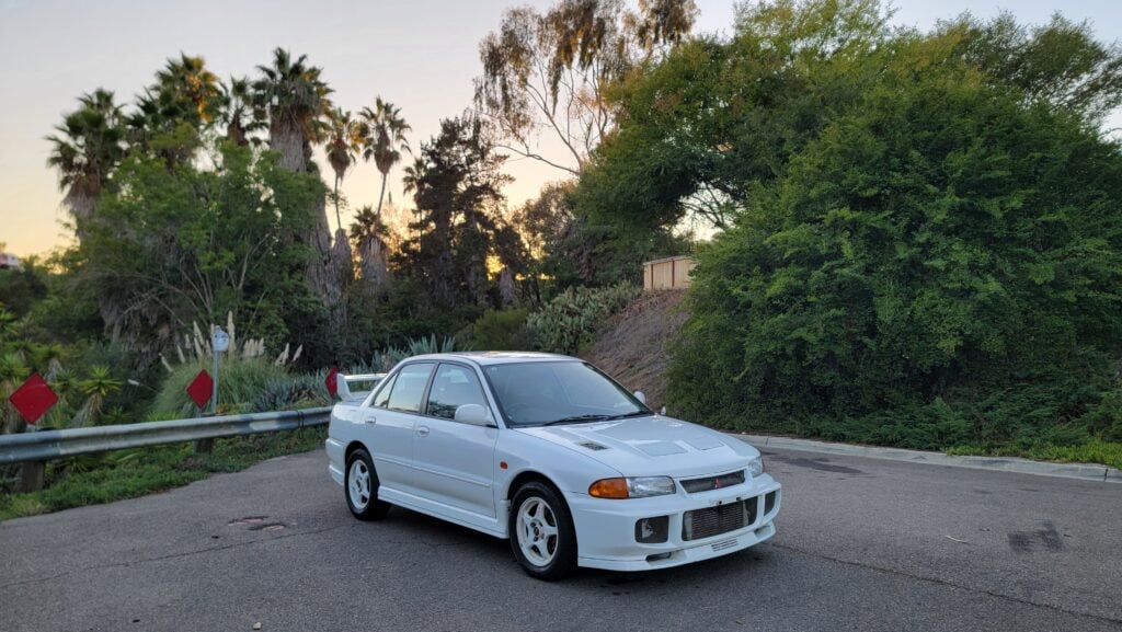 Wide shot front driver-side angle