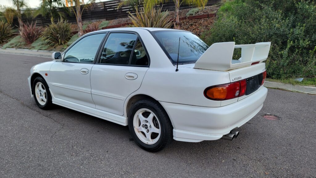 Evo 3 rear passenger-side angle