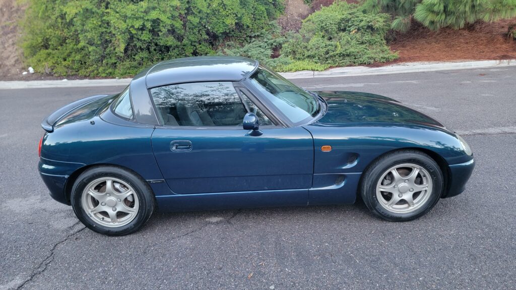 Driver-side high exterior view of 1996 Suzuki Cappuccino