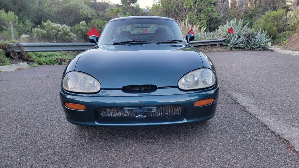 Front nose close-up of 1996 Suzuki Cappuccino
