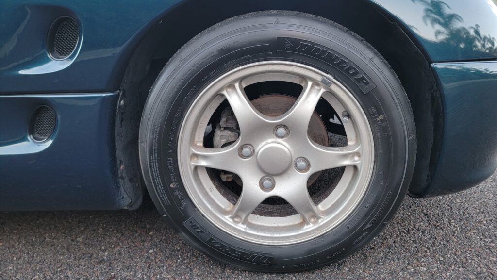 Driver front wheel on 1996 Cappuccino