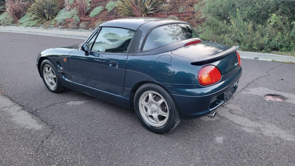 1996 Cappuccino passenger-side rear angle