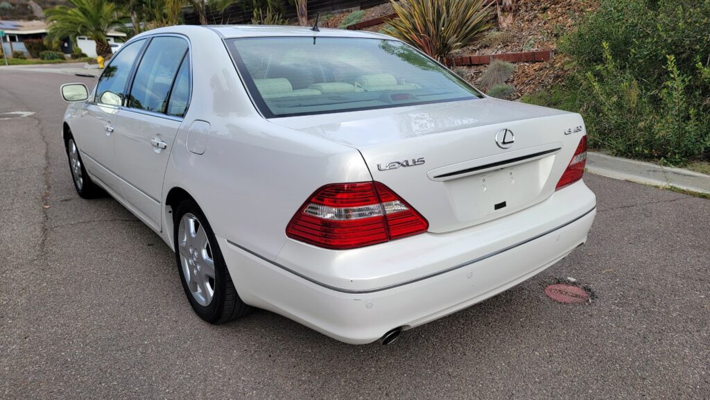 Rear driver-side angle close