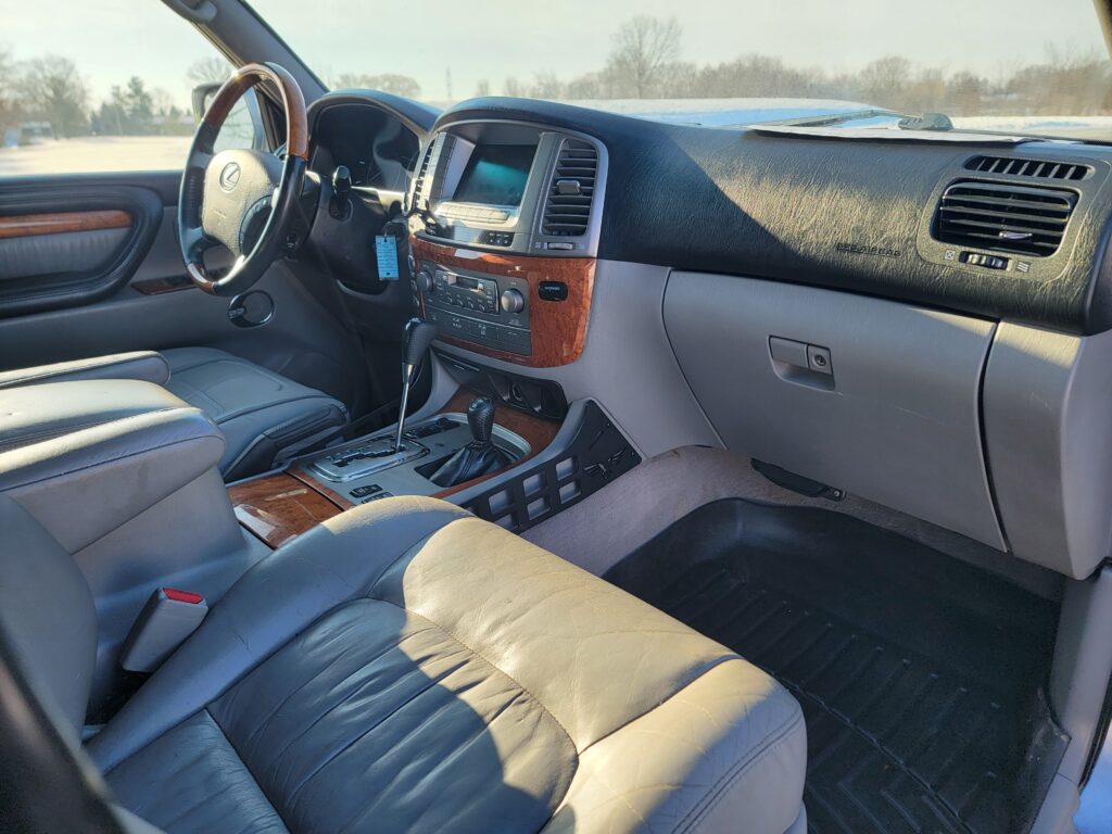 Front cabin passenger-side interior angle