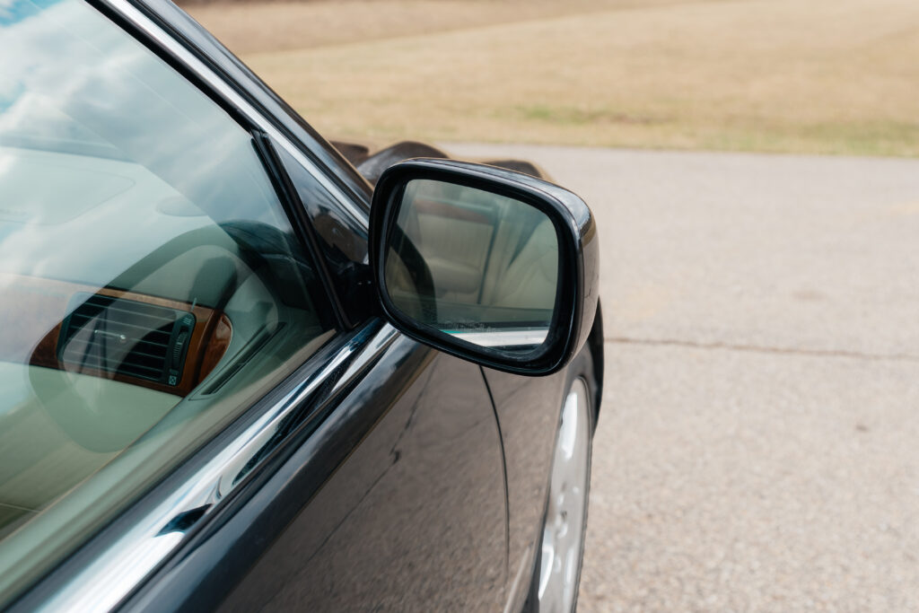 2005 Lexus LS430 Black on Ecru Passenger Side Mirror