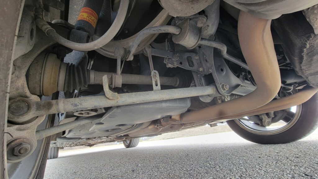 2005 Lexus LS430 Ultra Underbody View