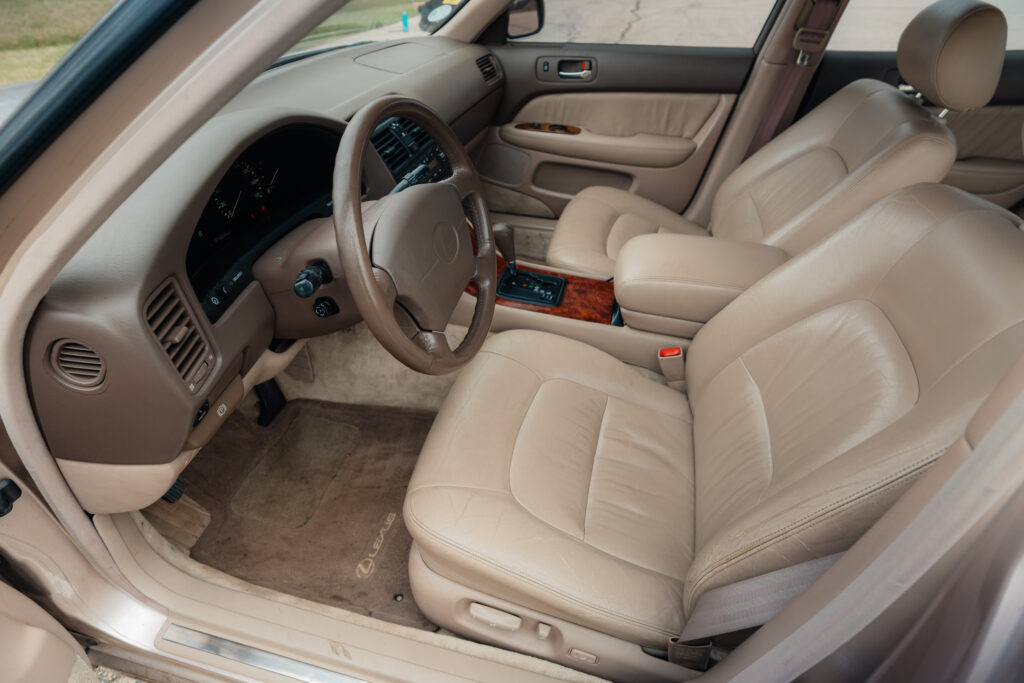1995 Lexus LS400 Driver Front Seat View