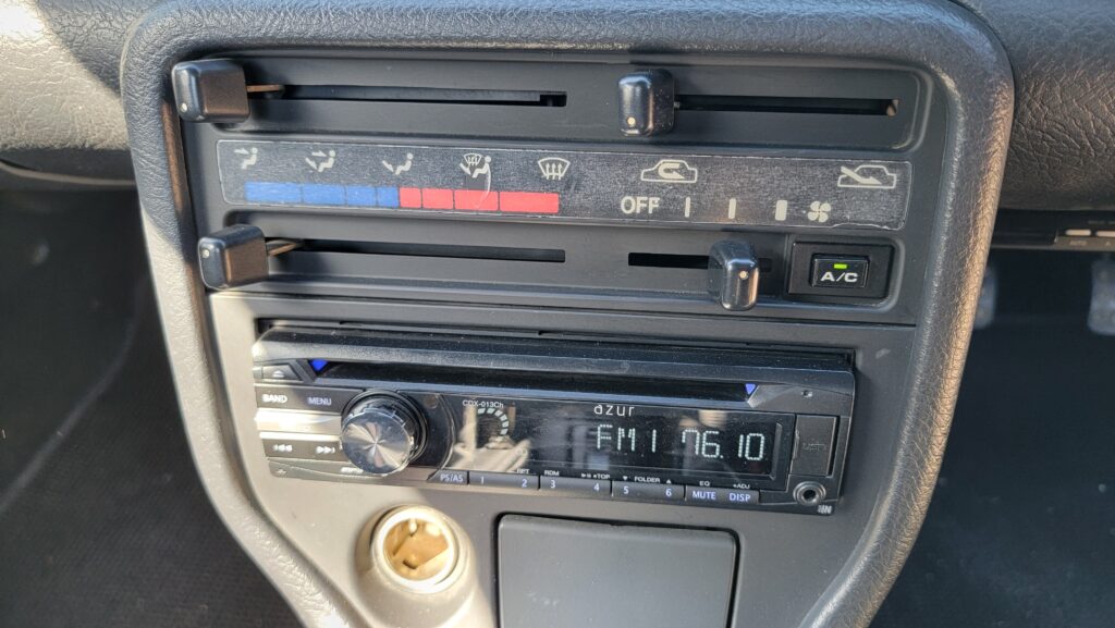 1996 Suzuki Cappuccino HVAC and Radio