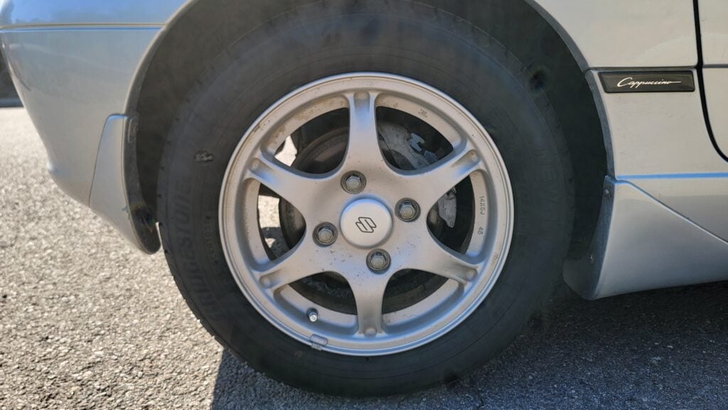 1996 Suzuki Cappuccino Rear Driver Wheel