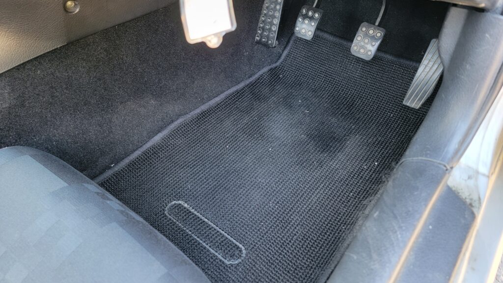 1996 Suzuki Cappuccino Driver Floor Mat and Pedals