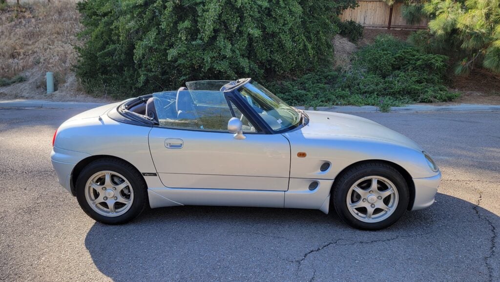 1996 Suzuki Cappuccino Driver Side View Targa Down