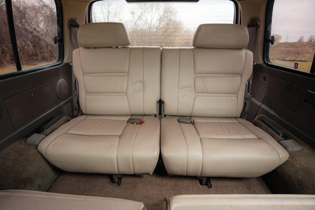 1997 Toyota Land Cruiser Third Row Seat View