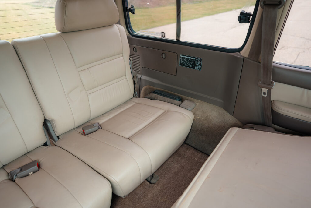 1997 Toyota Land Cruiser Collectors Edition 3RD Row Seats