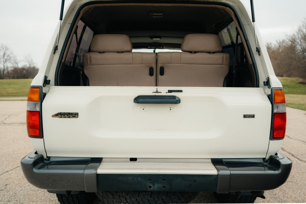 1997 Toyota Land Cruiser Collectors Edition Rear Lower Hatch