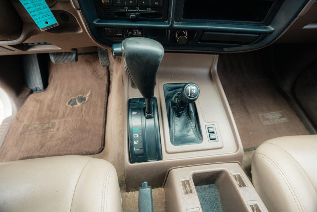 1997 Toyota Land Cruiser Collectors Edition Shifter Console
