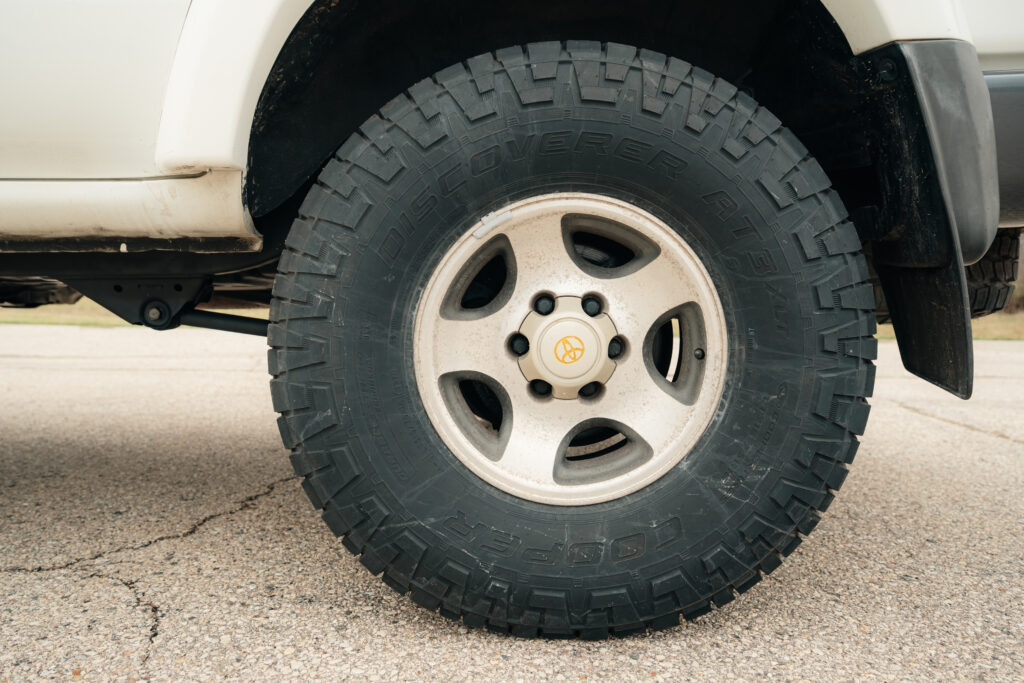 1997 Toyota Land Cruiser Collectors Edition Driver Rear Wheel