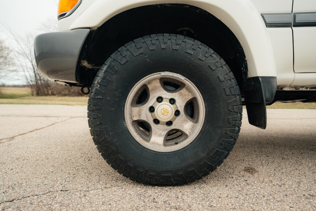 1997 Toyota Land Cruiser Collectors Edition Driver Front Wheel