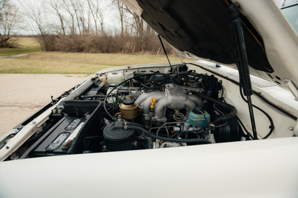 1997 Toyota Land Cruiser Collectors Edition Engine View Driver Side