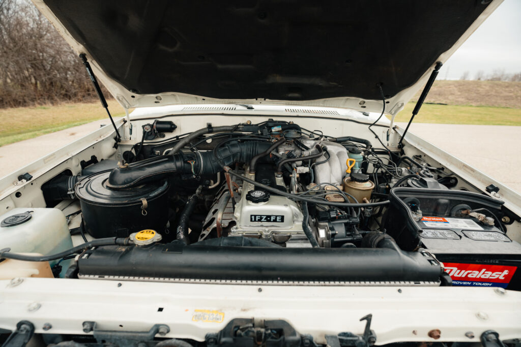 1997 Toyota Land Cruiser Collectors Edition Engine View Front