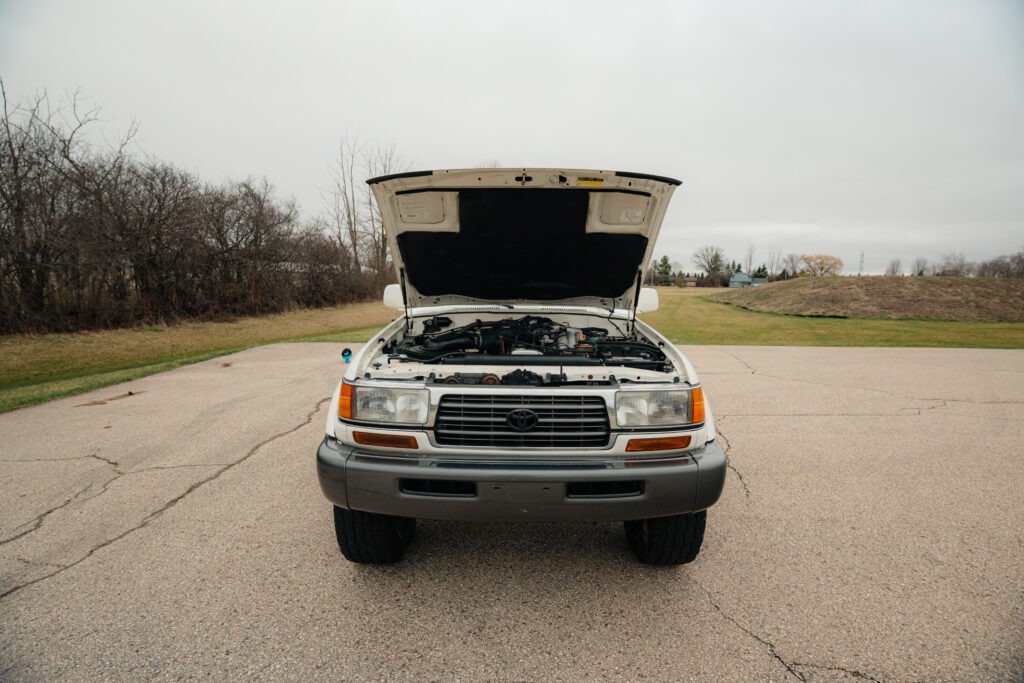 1997 Toyota Land Cruiser Collectors Edition Hood Up