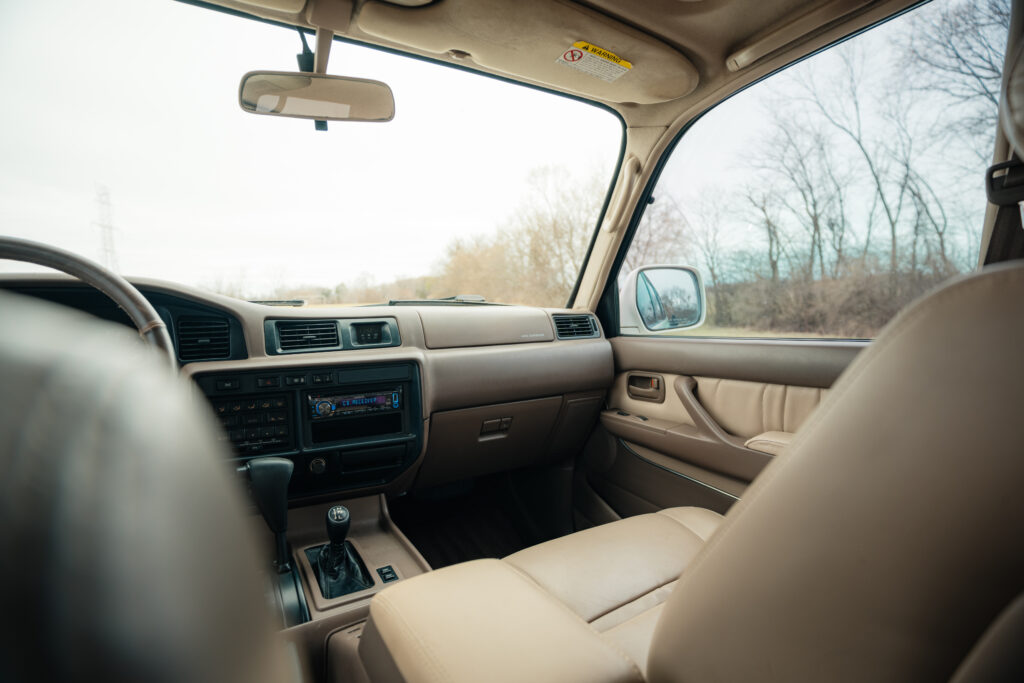 1997 Toyota Land Cruiser Passenger Seat Rear View