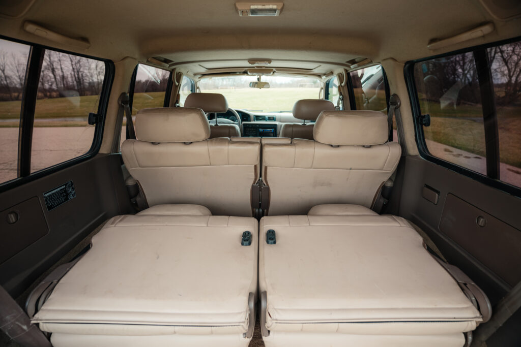 1997 Toyota Land Cruiser Collectors Edition Rear View 3RD Row Down