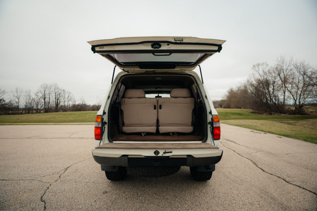 1997 Toyota Land Cruiser Rear Hatch Open View