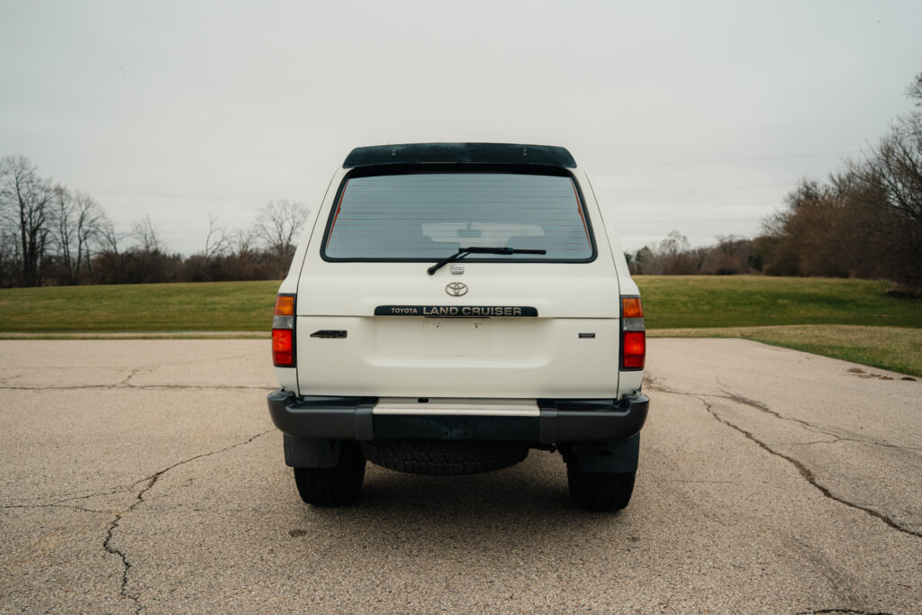 1997 Toyota Land Cruiser Rear View