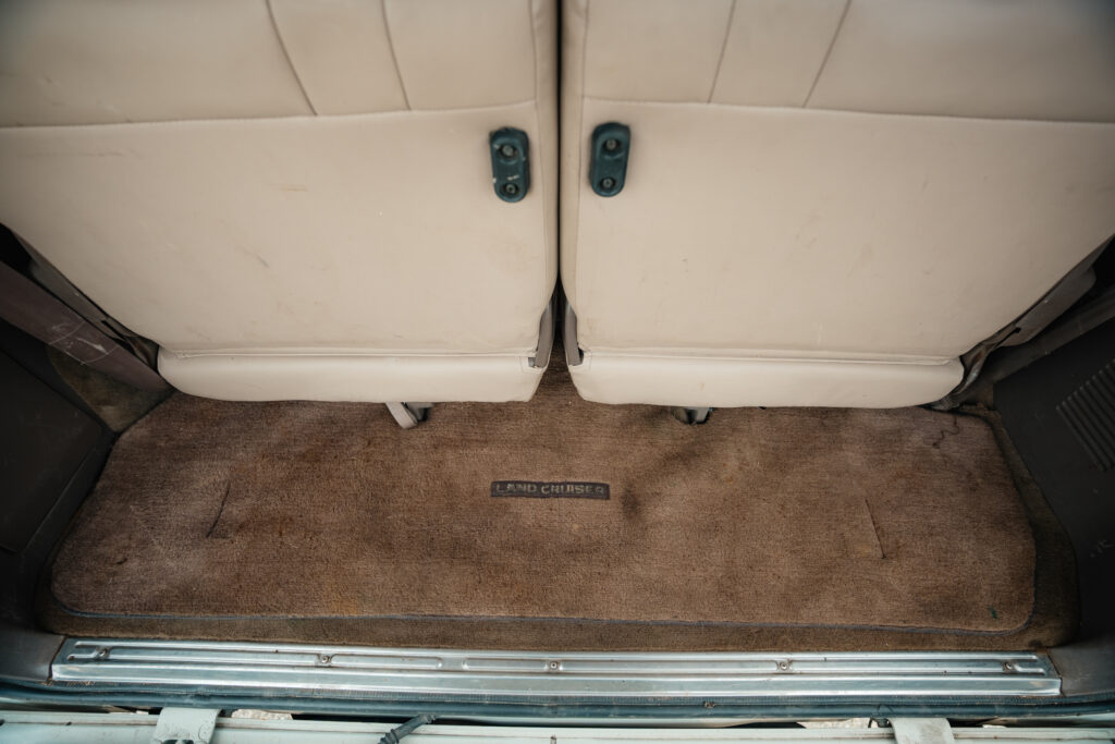 1997 Toyota Land Cruiser Collectors Edition Rear Carpet