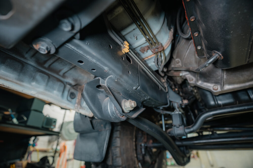 1997 Toyota Land Cruiser Underbody Driver Front Frame