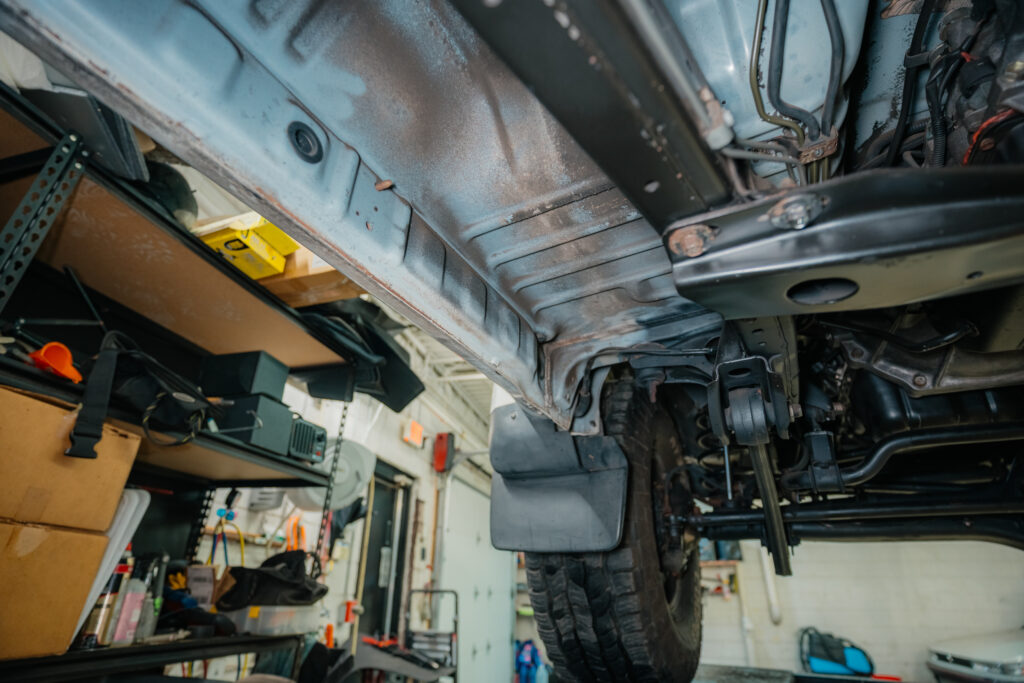 1997 Toyota Land Cruiser Underbody Driver Front Floor Pan