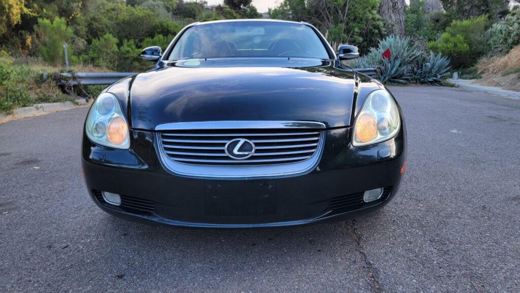 2003 Lexus SC430 Front View Low