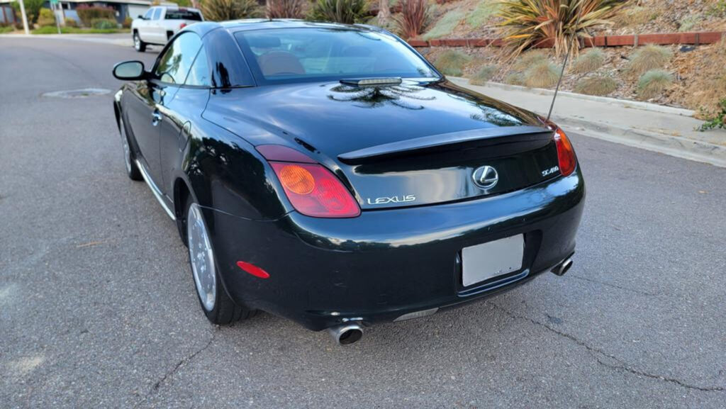 2003 Lexus SC430 Driver Rear Angle