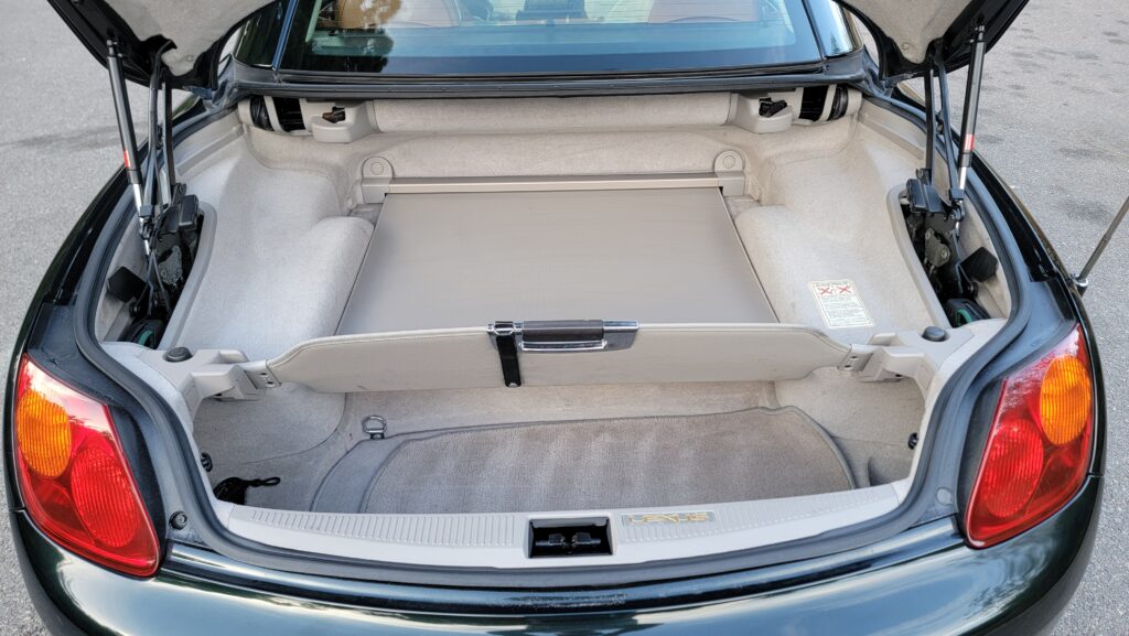 2003 Lexus SC430 Rear Hatch Open