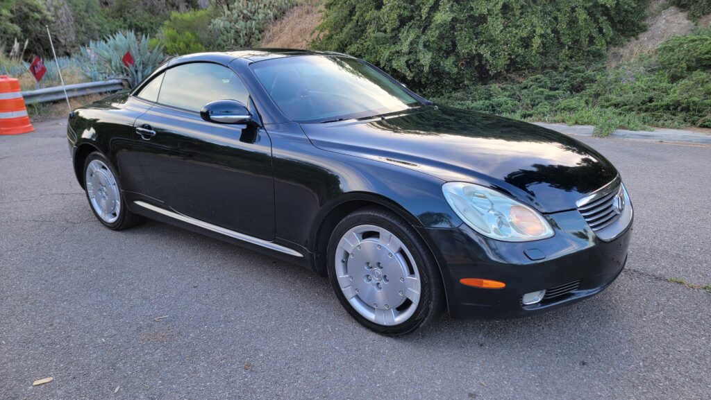 2003 Lexus SC430 Passenger Front Angle Top Closed