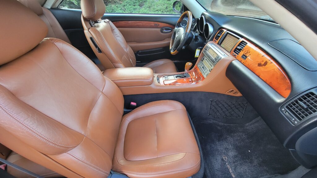 2003 Lexus SC430 Passenger Entry View