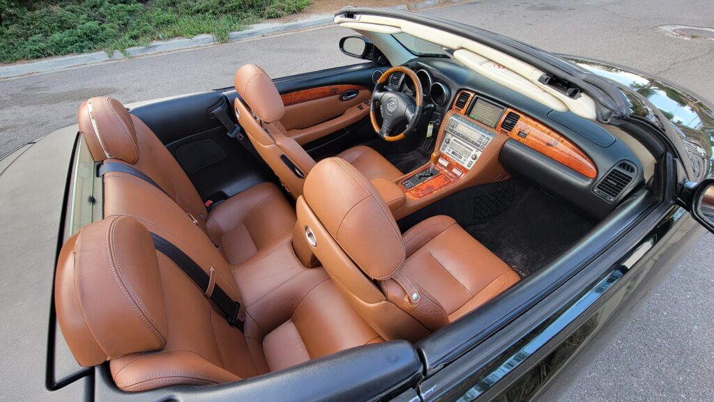 2003 Lexus SC430 Top Down Passenger Cabin