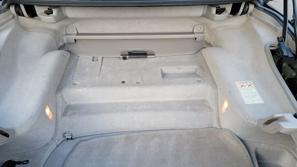 2003 Lexus SC430 Rear Storage Area