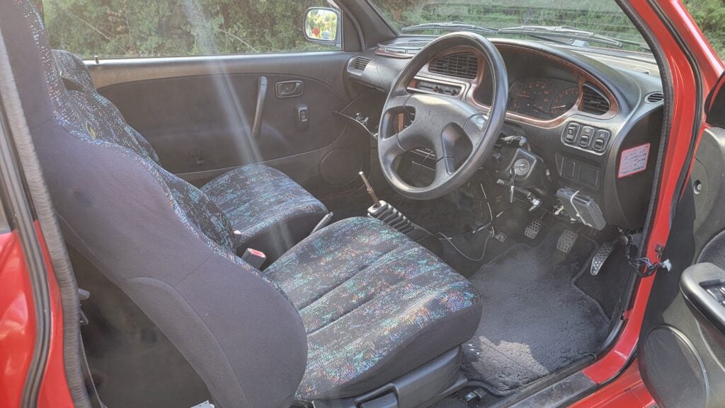 1997 Daihatsu Mira TR-XX Driver Entry
