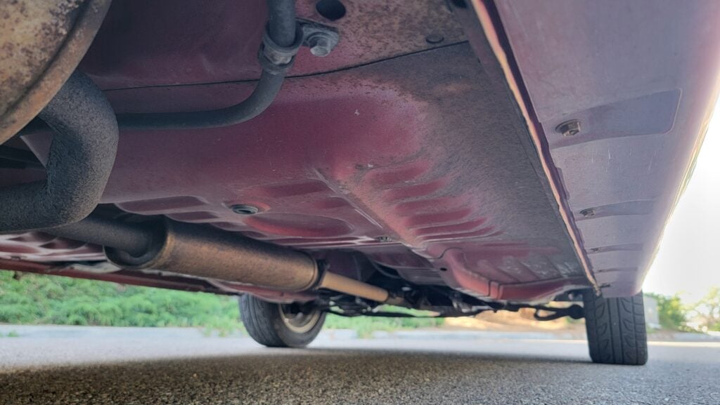 1997 Daihatsu Mira TR-XX Driver Floor Board