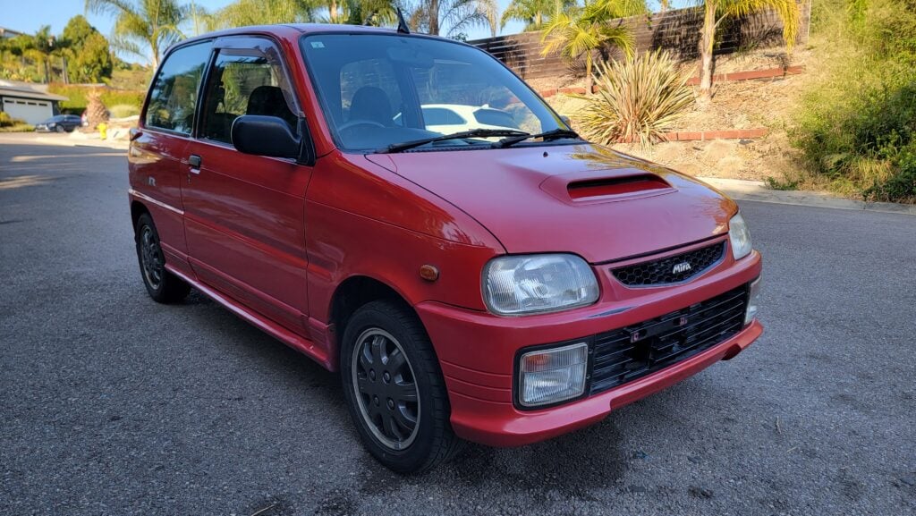 1997 Daihatsu Mira TR-XX Driver Front Angle