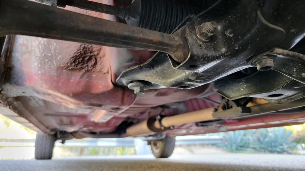 1997 Daihatsu Mira TR-XX Driver Front Subframe