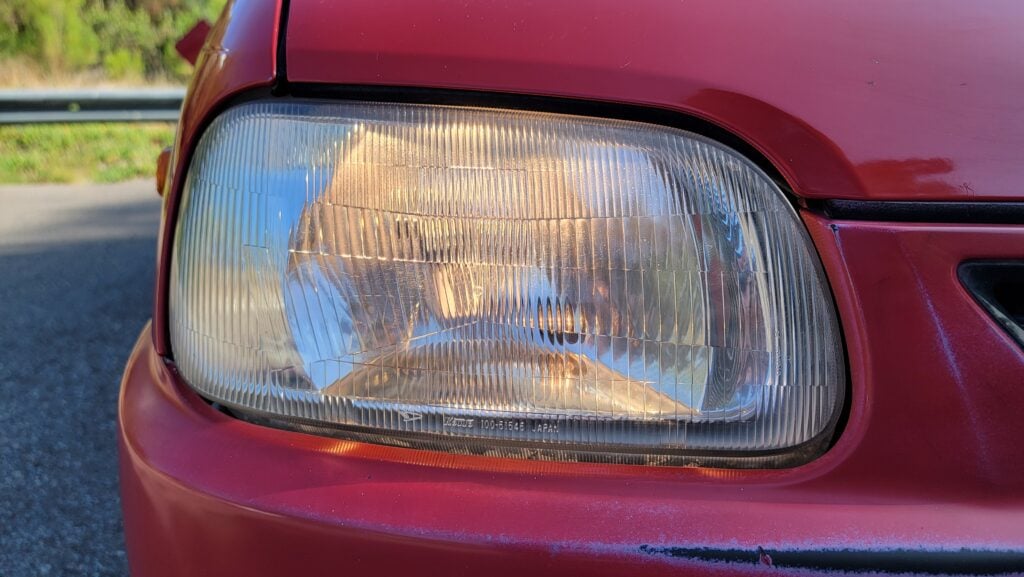1997 Daihatsu Mira TR-XX Driver headlight
