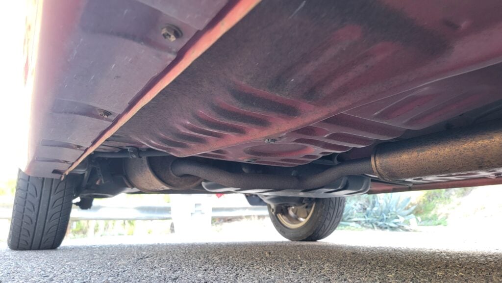 1997 Daihatsu Mira TR-XX Driver Floor Boards Rear