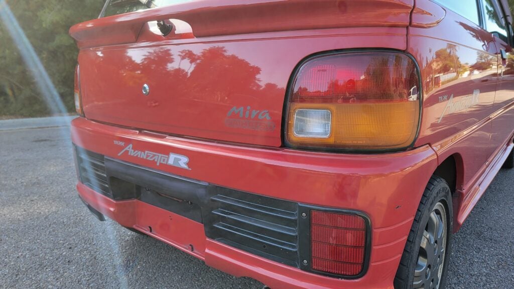 1997 Daihatsu Mira TR-XX Driver Rear View