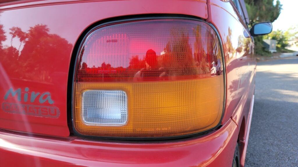 1997 Daihatsu Mira TR-XX Driver Rear Tail Light