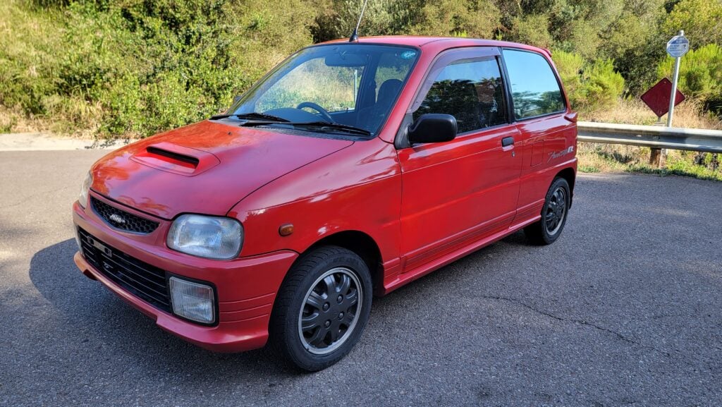 1997 Daihatsu Mira TR-XX Passenger Front Angle View