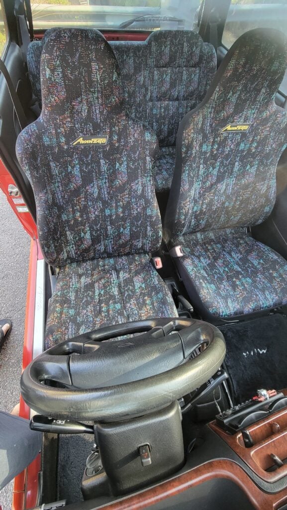 1997 Daihatsu Mira TR-XX Front Seats